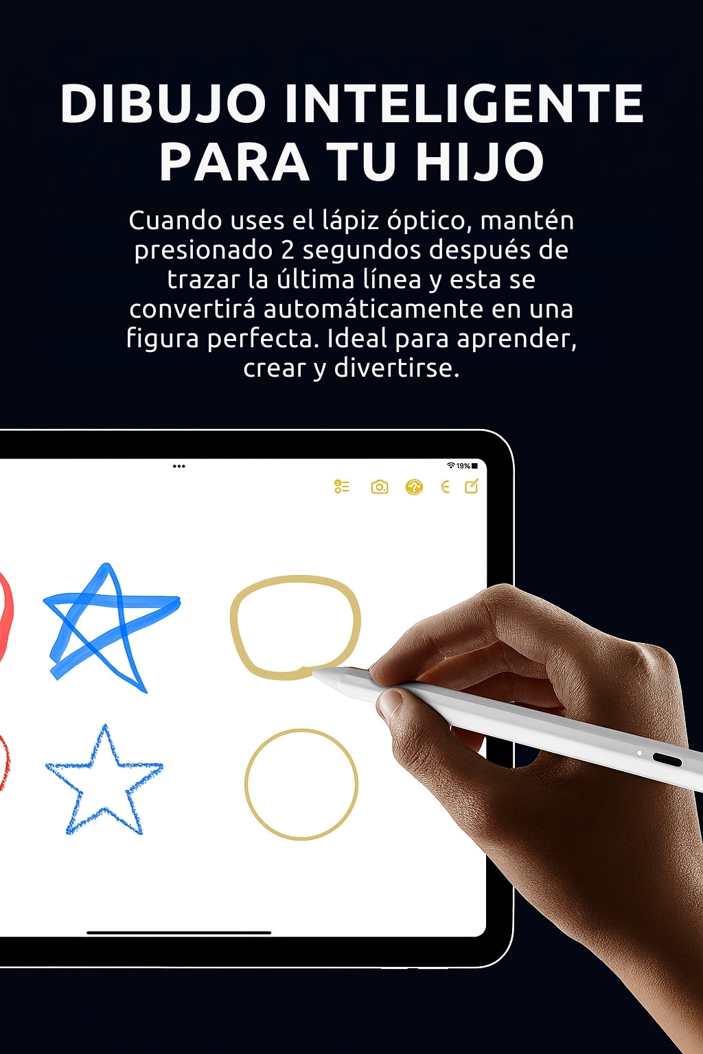 Lápiz Óptico Stylus 2da Generación Original - Envió Gratis ✅