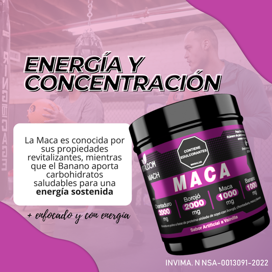 Maca Andina - Energía y Concentración + Envió Gratis ✅