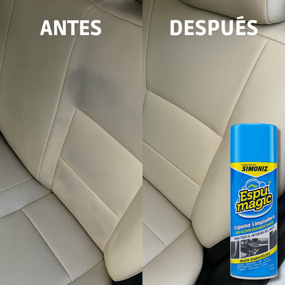 MEGA OFERTA 2x1 Espuma Limpiadora para Carros ¡Quita Manchas y Arranca Grasa! ✅
