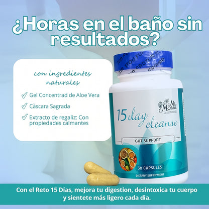 15 Day Cleanse + Envió Gratis - Ligereza el Bienestar de tu Cuerpo ✅