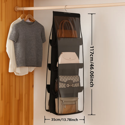 Organizador de Bolsos con 8 Compartimientos + Protección Antipolvo ¡Envío Gratis!