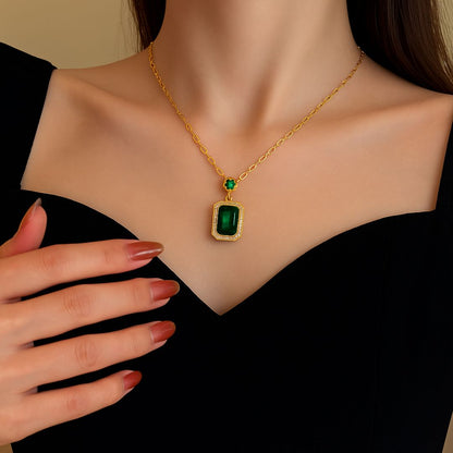 ELEGANCE SET™ RELOJ TRÉBOL ESMERALDA + REGALO EXCLUSIVO: ARETES Y COLLAR + ENVIÓ GRATIS🎁