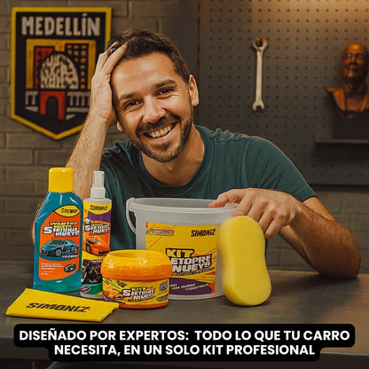 Kit Profesional 6 en 1 - Tu Carro Siempre Brillante y Como Nuevo + Envió Gratis 🚚