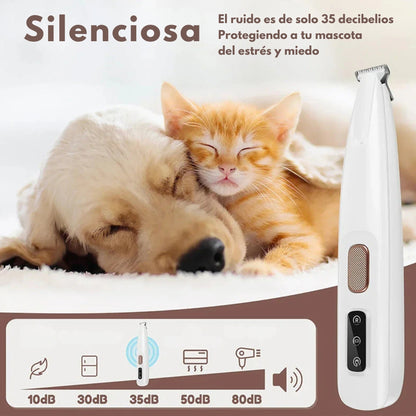 Maquina Afeitadora Silenciosa para Mascota 🐶🐱 + Envío Gratis