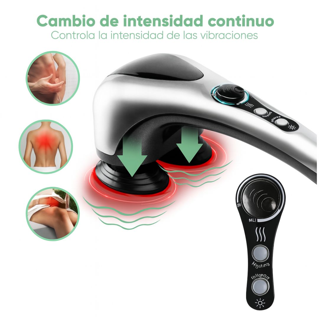 Masajeador Muscular Profesional con Infrarrojo + Libro de Masajes Profesionales Gratis