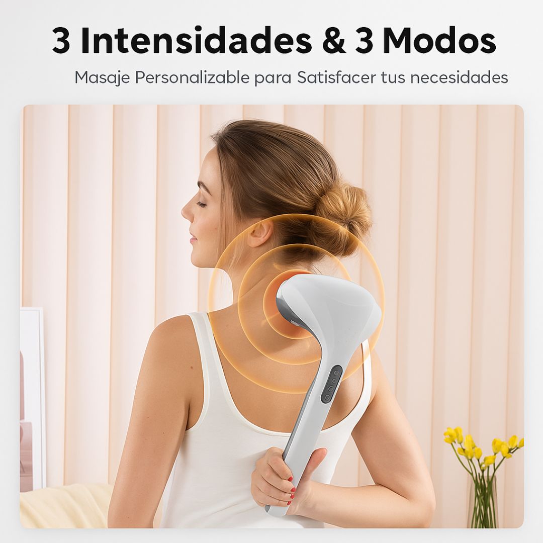 Masajeador Muscular Profesional con Infrarrojo + Libro de Masajes Profesionales Gratis