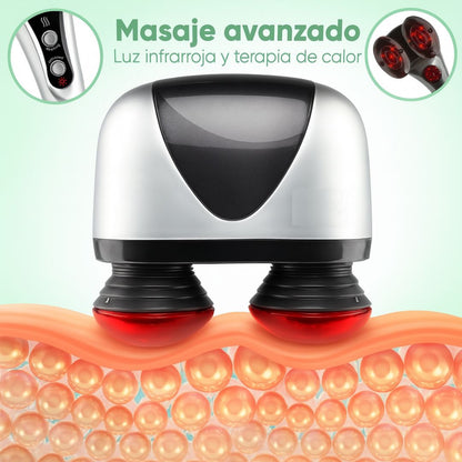 Masajeador Muscular Profesional con Infrarrojo + Libro de Masajes Profesionales Gratis