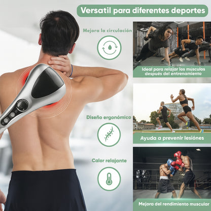 Masajeador Muscular Profesional con Infrarrojo + Libro de Masajes Profesionales Gratis
