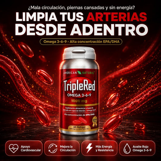 Triple Red Omega 3-6-9