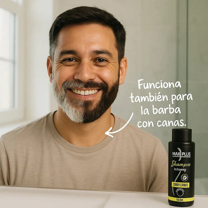 Maxi Plus Shampoo Cubre Canas + Obsequio Colágeno + Envió Gratis ✅
