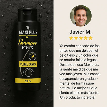 Maxi Plus Shampoo Cubre Canas + Obsequio Colágeno + Envió Gratis ✅