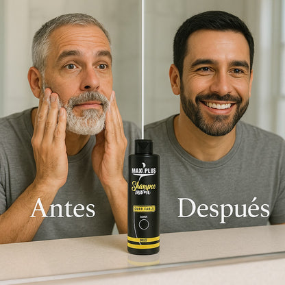 Maxi Plus Shampoo Cubre Canas + Obsequio Colágeno + Envió Gratis ✅